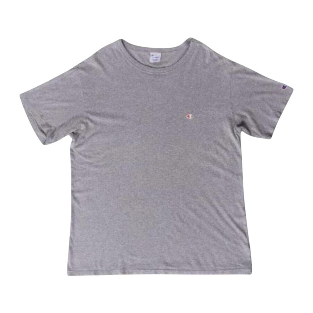 Champion Crew Neck Short Sleeve T Shirt Grey XXL